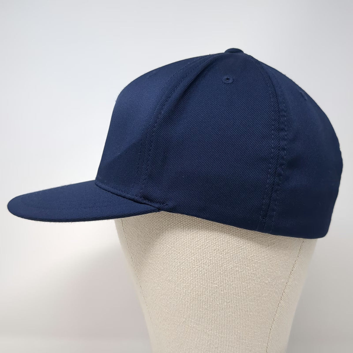 Sport-Tek Baseball Cap Blue M Flexfit Emerald Landscape Logo Embroidered Hat