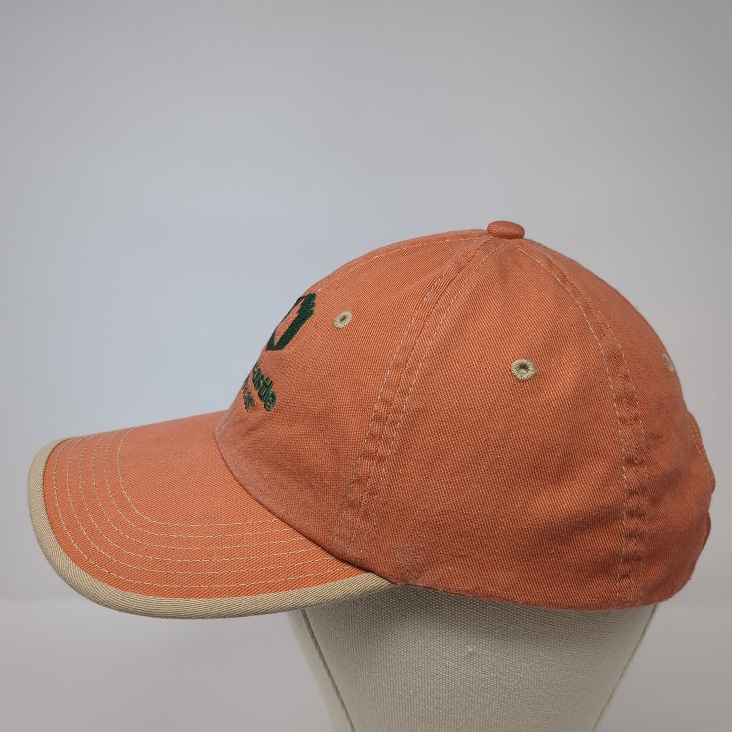 Oldcastle Precast Baseball Cap Orange Adjustable Embroidered Port Authority