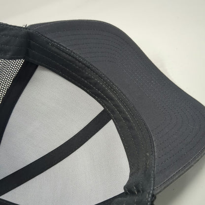 Pacific Headwear Trucker Hat Gray One Size Snapback Lasher Enterprises Logo Mesh