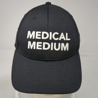 Decky Snapback Black One Size Medical Medium Hummingbird Performance Hat