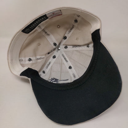 Spy Glass Hill Fitted Hat Tan OSFM Stretch Perfect Fit Patriotic Legendary
