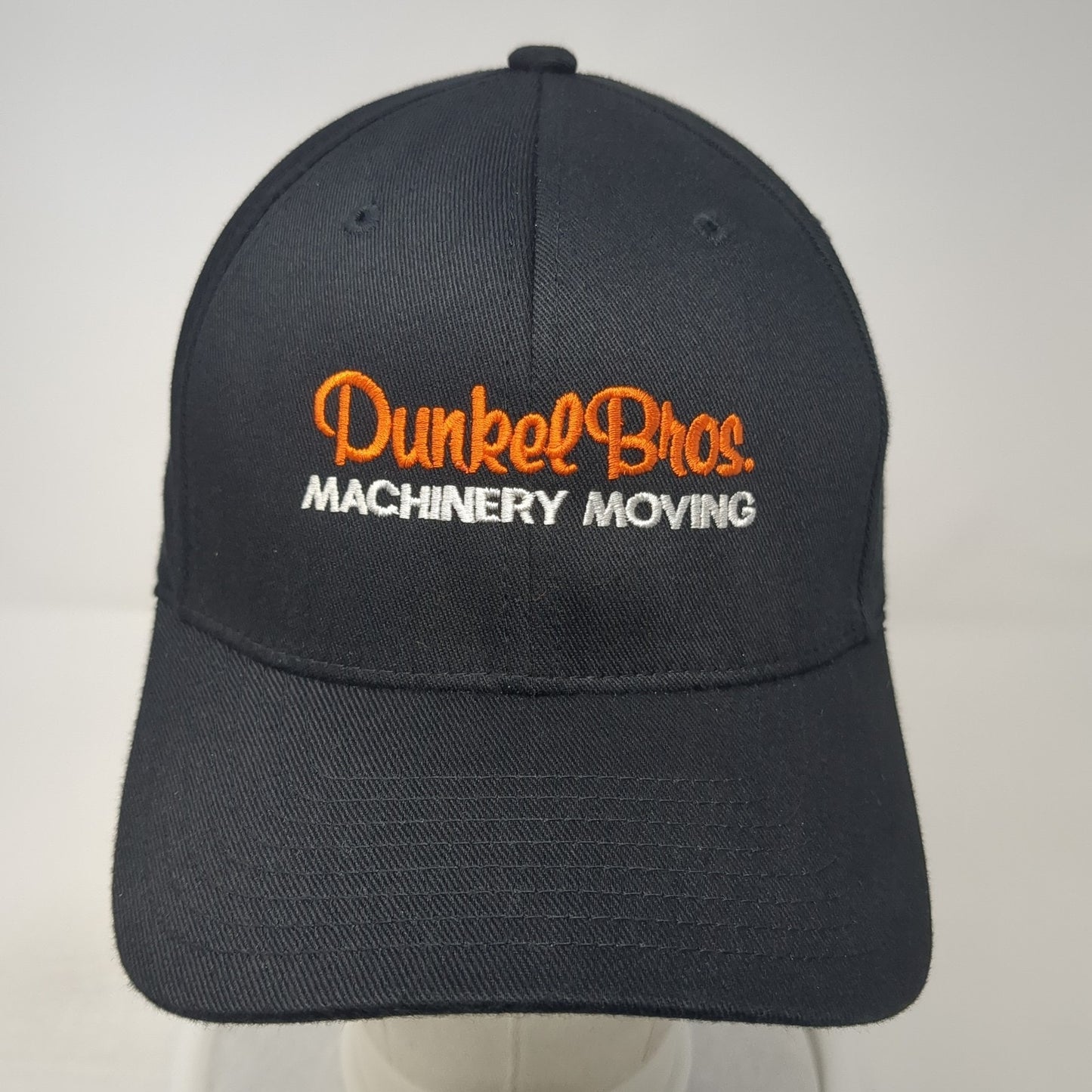 Dunkel Bros. Machinery Moving Fitted Hat Black XL Flexfit Yupoong