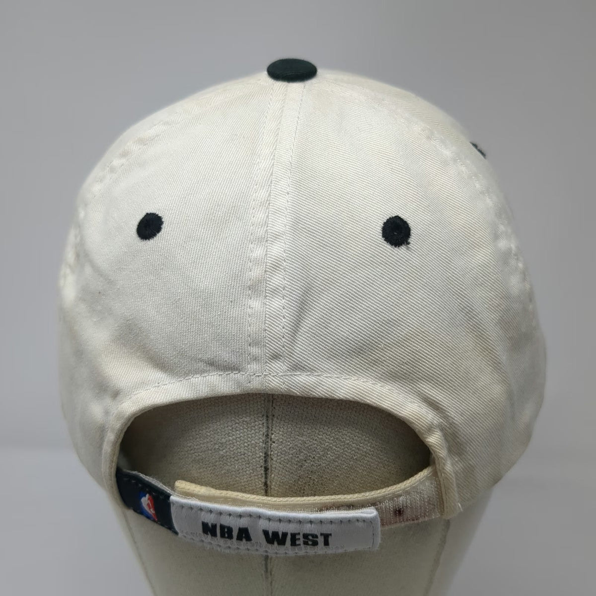 Adidas San Antonio Spurs NBA White Baseball Cap One Size Strapback West Logo Hat