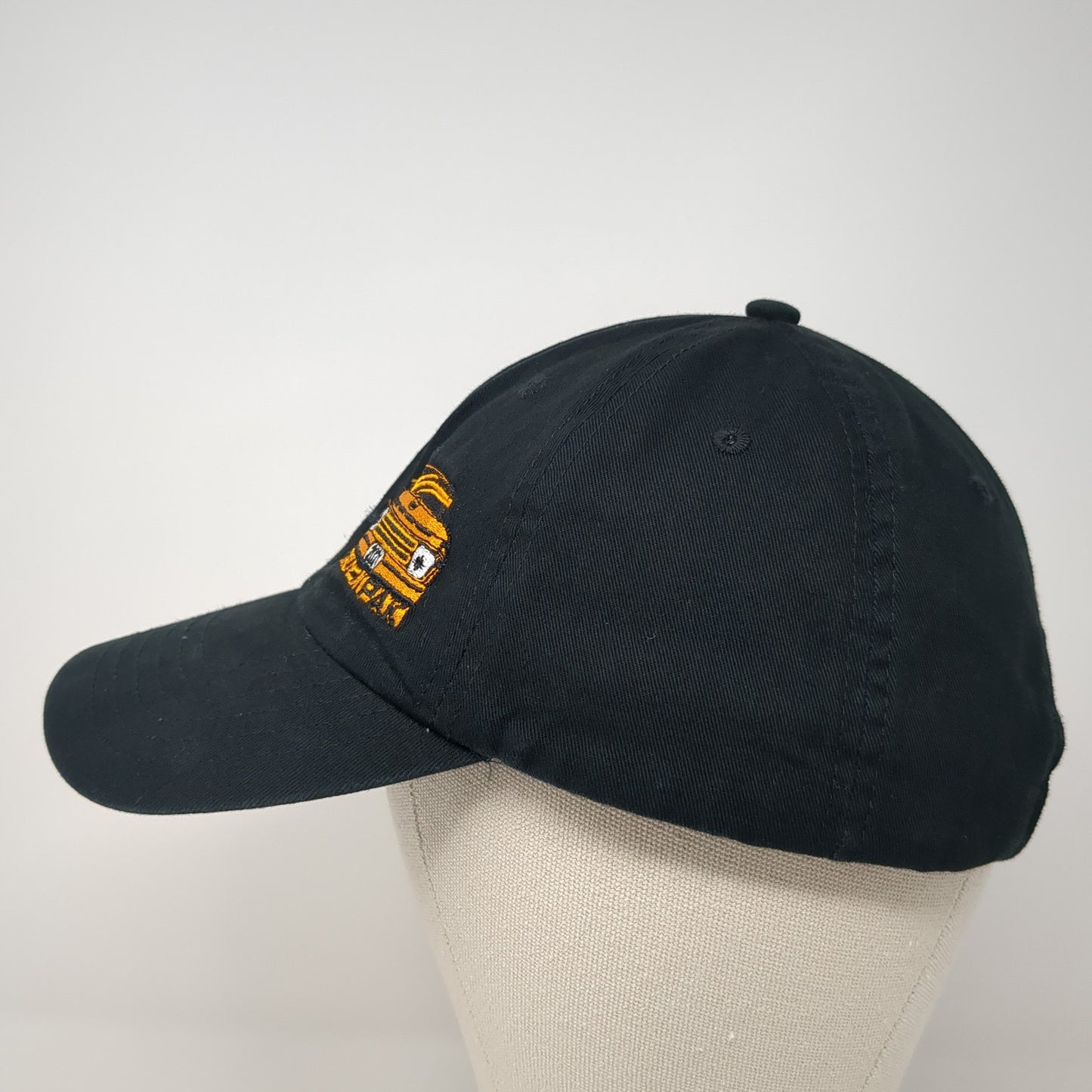 Truck Pax Slideback Hat Black One Size Adjustable Embroidered Big X