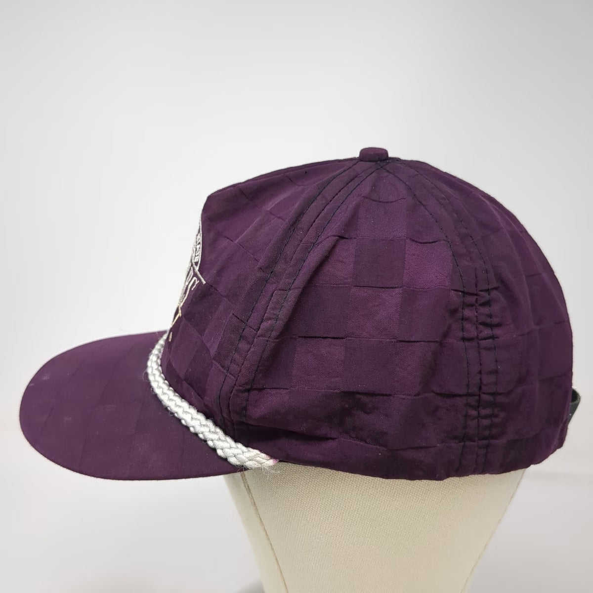 Washington State Cougars NCAA Purple 5 Panel One Size Hat Rope Strapback Green