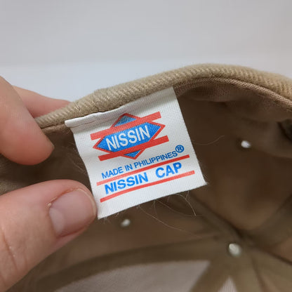 Nissin Cap Judge Joe Brown Embroidered Beige Snapback Hat Adjustable OS Promo