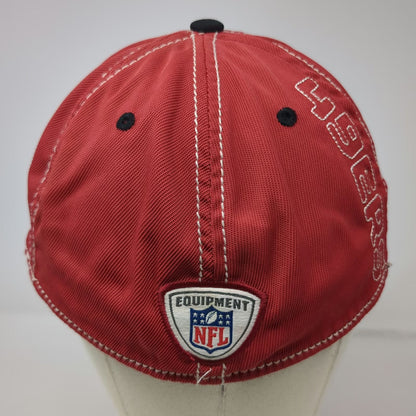 San Francisco 49ers NFL Reebok Red Gray XL Onfield Contrast Stitching Cap Hat