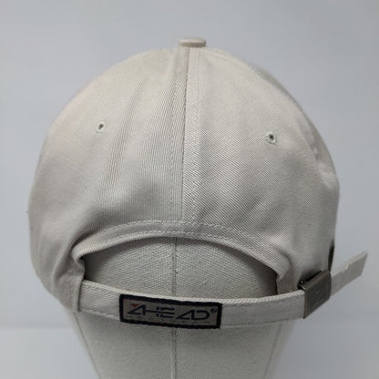 Columbia River Gorge Slideback Hat Tan OSFA Embroidered Fish Ahead