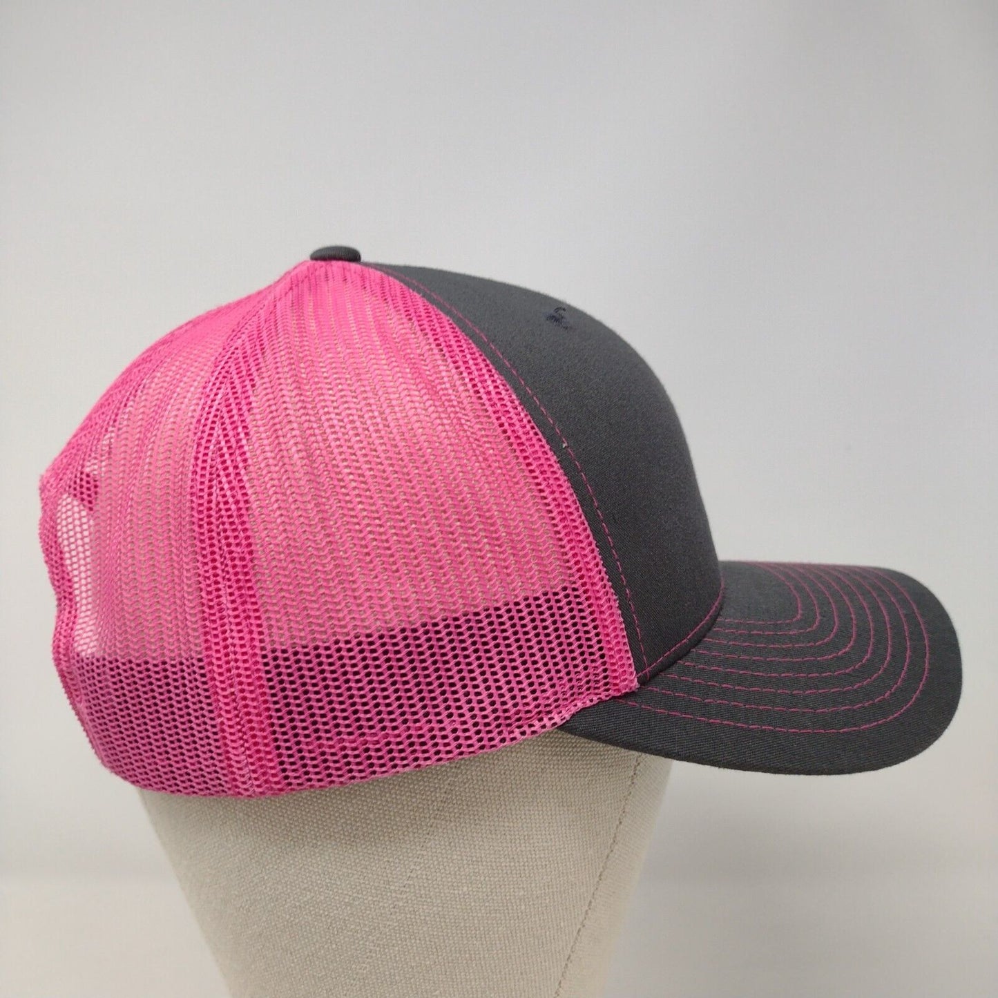 ITC Services Snapback Trucker Hat Multi OSFA Mesh Back Colorblock