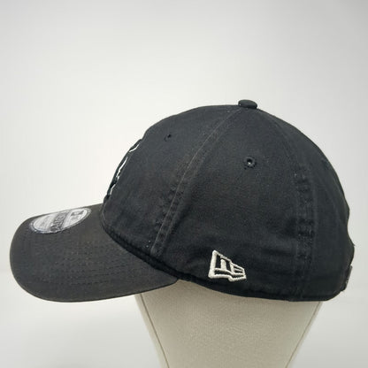 Chicago White Sox MLB New Era Baseball Cap Black One Size Adjustable Strap Hat
