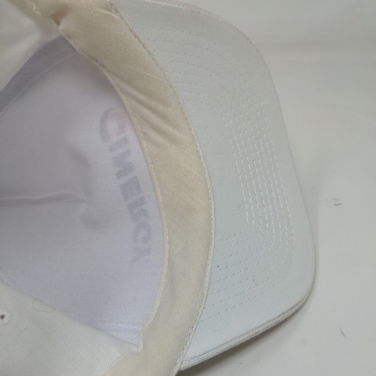 Cinergy Men's Snapback Trucker Hat White Size OSFA Embroidered Logo Adjustable