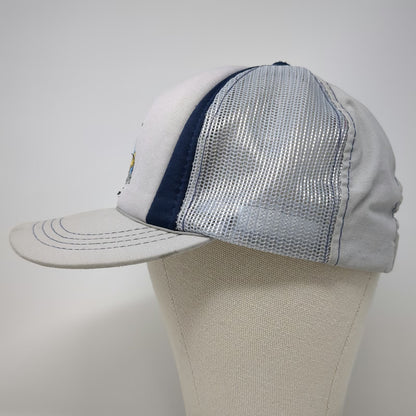 Young An 5 Panel Gray One Size WT Fugarwe Lodge Mesh Back Trucker Snapback Hat