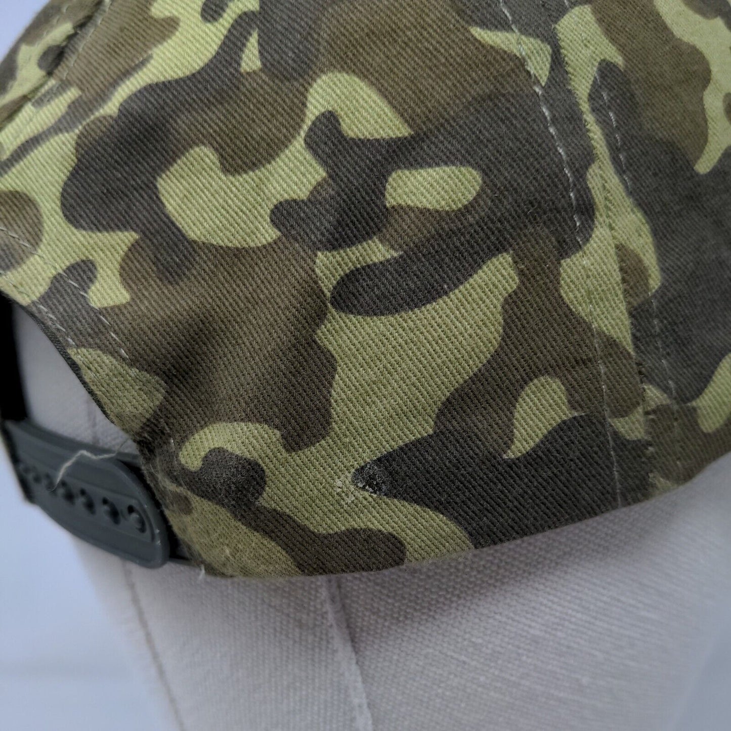 New York Yankees Camo Snapback Hat Green Embroidered Logo Adjustable
