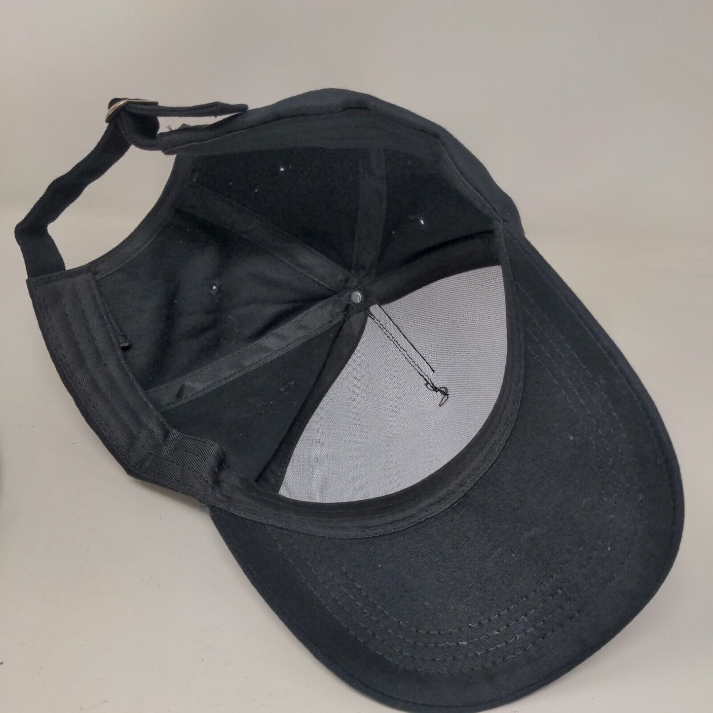 All Is One Knockout Cancer Hard Rock Pinktober Slideback Hat Black OS Adjustable