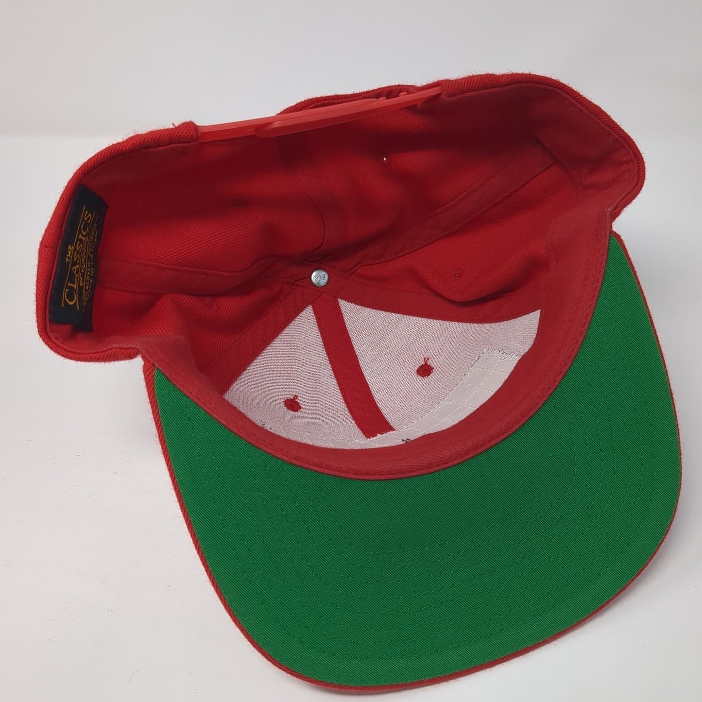 Man Seek And Destroy Snapback Hat Red One Size The Classics Yupoong