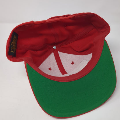 Man Seek And Destroy Snapback Hat Red One Size The Classics Yupoong