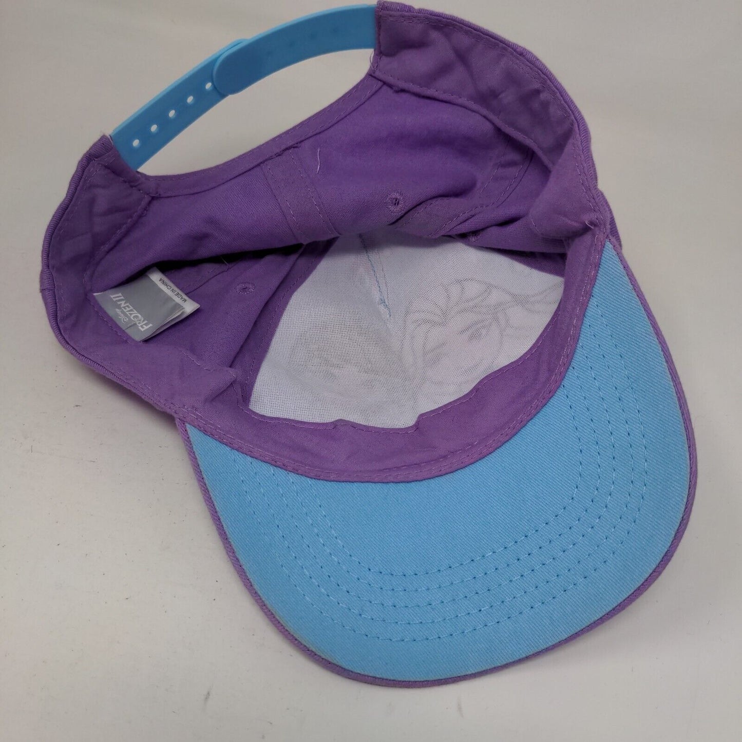 Frozen II Snapback Hat Multicolor OSFM Adjustable Vented Holes 5 Panel Disney