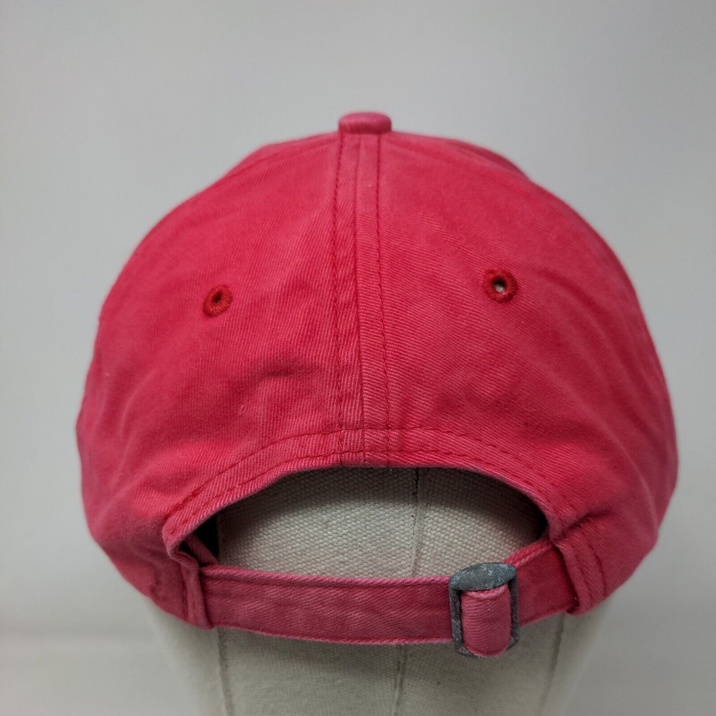 Hammett Gravel Company Slideback Hat Pink OSFA Adjustable Embroidered