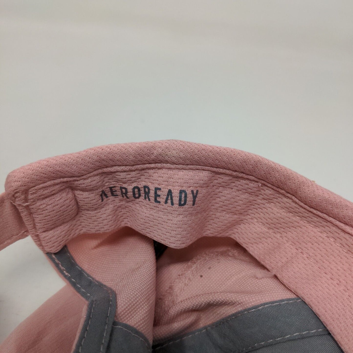 Adidas Aeroready Strapback Hat Pink One Size Adjustable Breathable 6 Panel