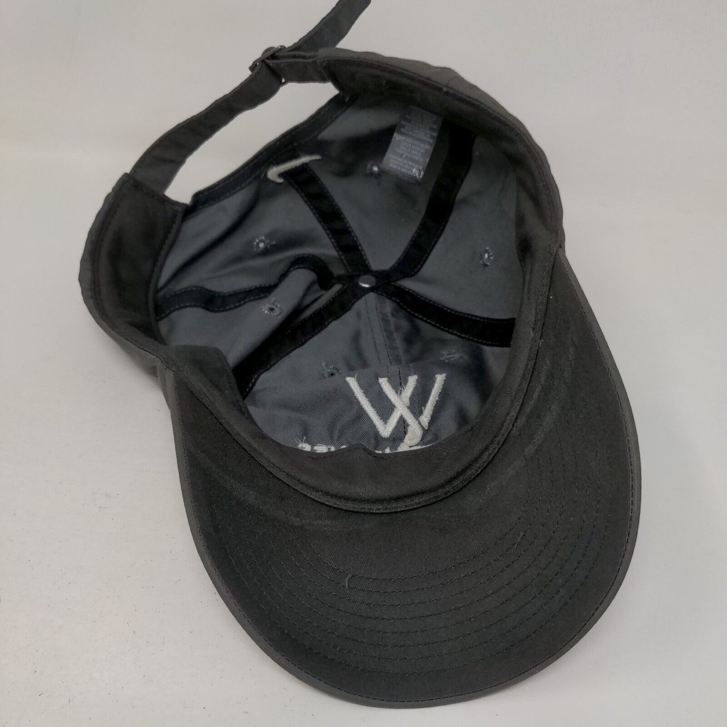 Walker Hughes Insurance Nike Slideback Hat Gray OSFM Embroidered