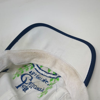 Leslie Jordan Baseball Cap White Blue Green One Size Jeff Galloway Training Hat