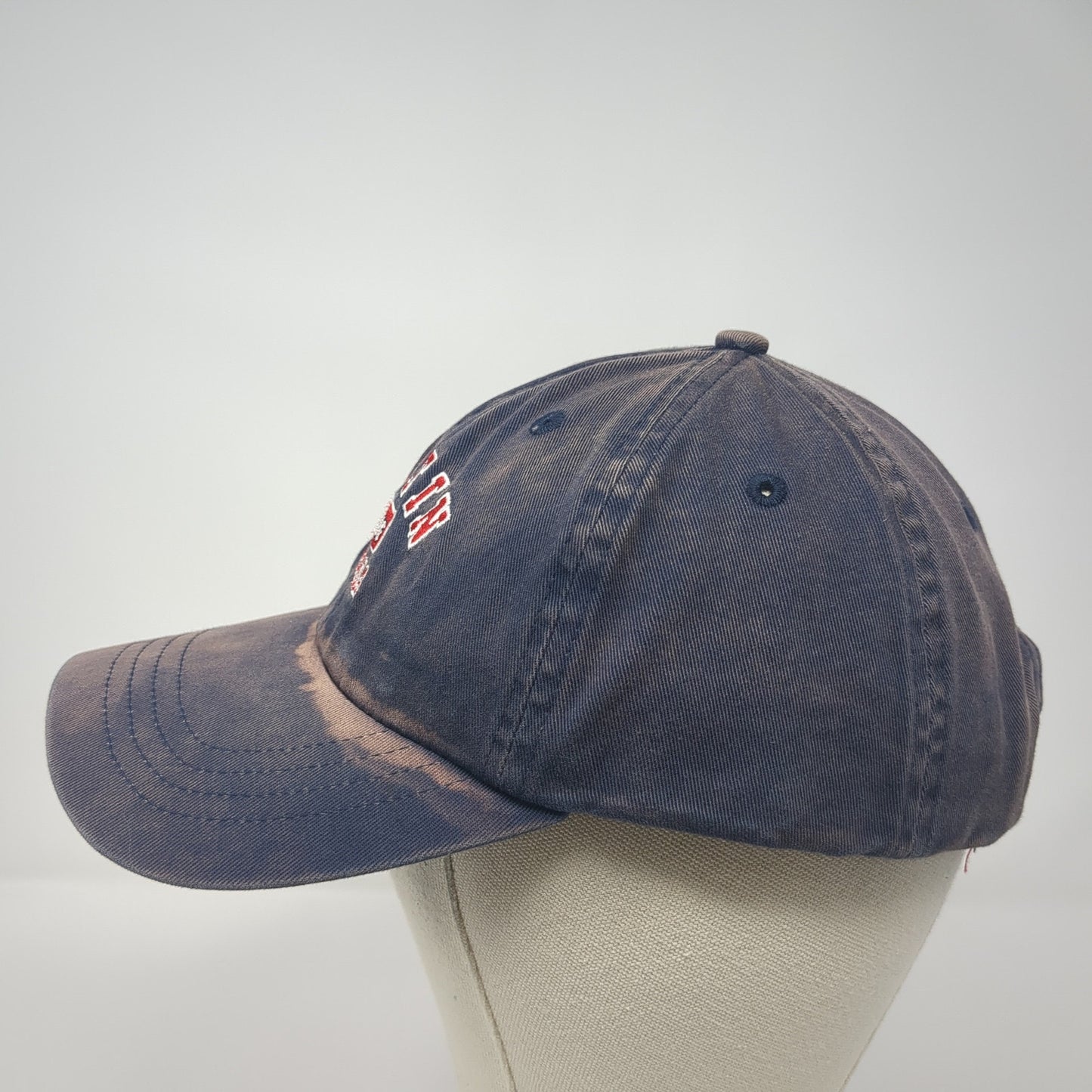 Destin Florida Strapback Hat Blue One Size Adjustable Embroidered