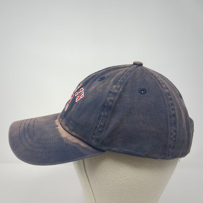 Destin Florida Strapback Hat Blue One Size Adjustable Embroidered