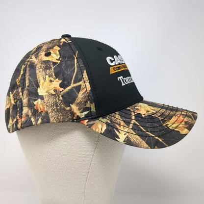 K-Products Case Construction Tomahawk Black Camo Baseball Cap One Size Hat Strap