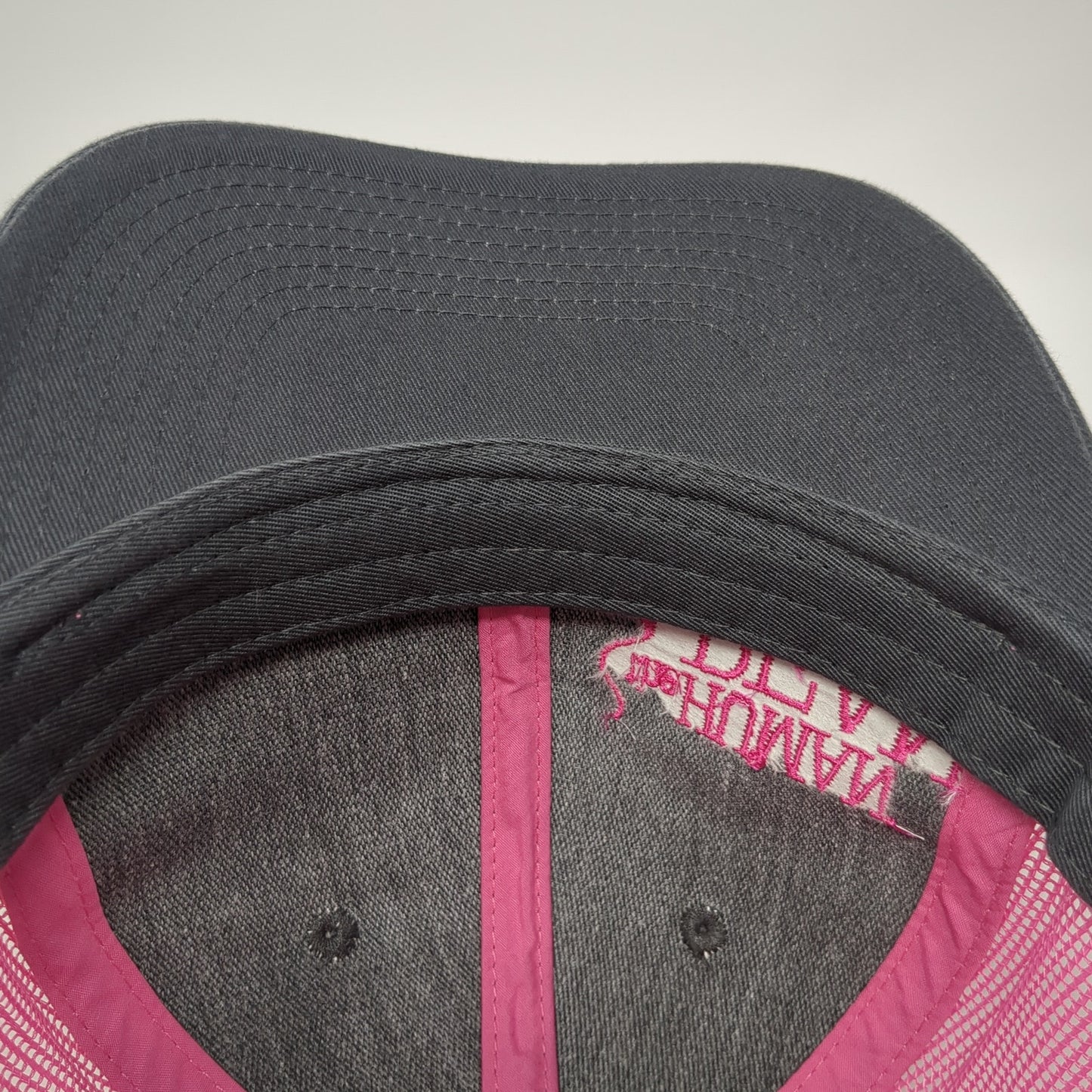 The Human Bean Snapback Trucker Hat Multicolor One Size Mesh Back