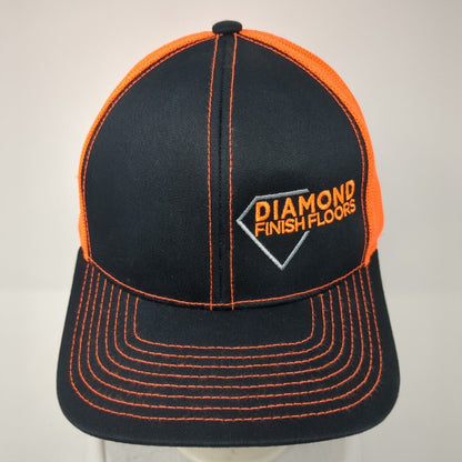 Diamond Finish Floors Snapback Trucker Hat Multi One Size Mesh Back