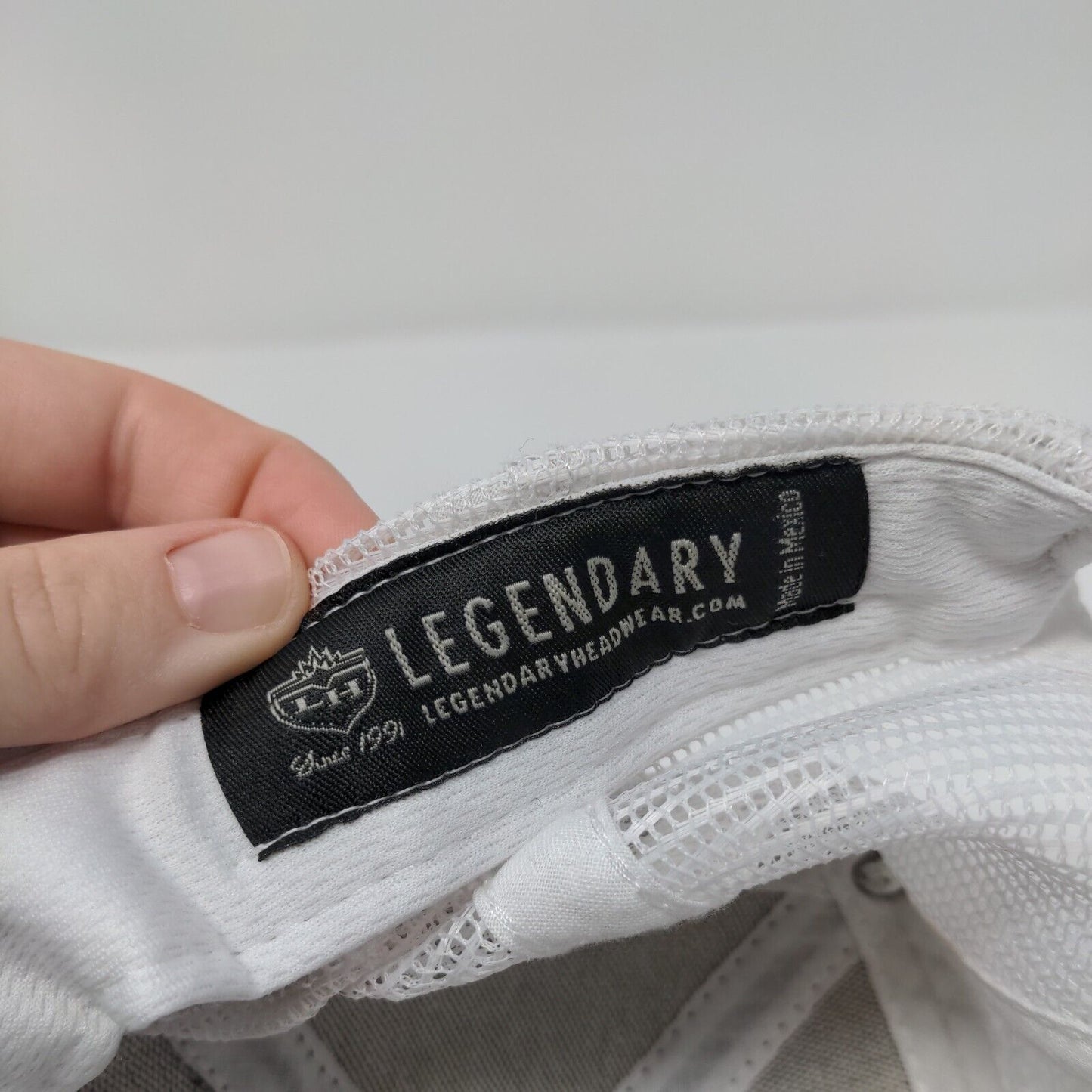 Torrey Pines Snapback Mesh Back Trucker Hat Blue OSFA Legendary