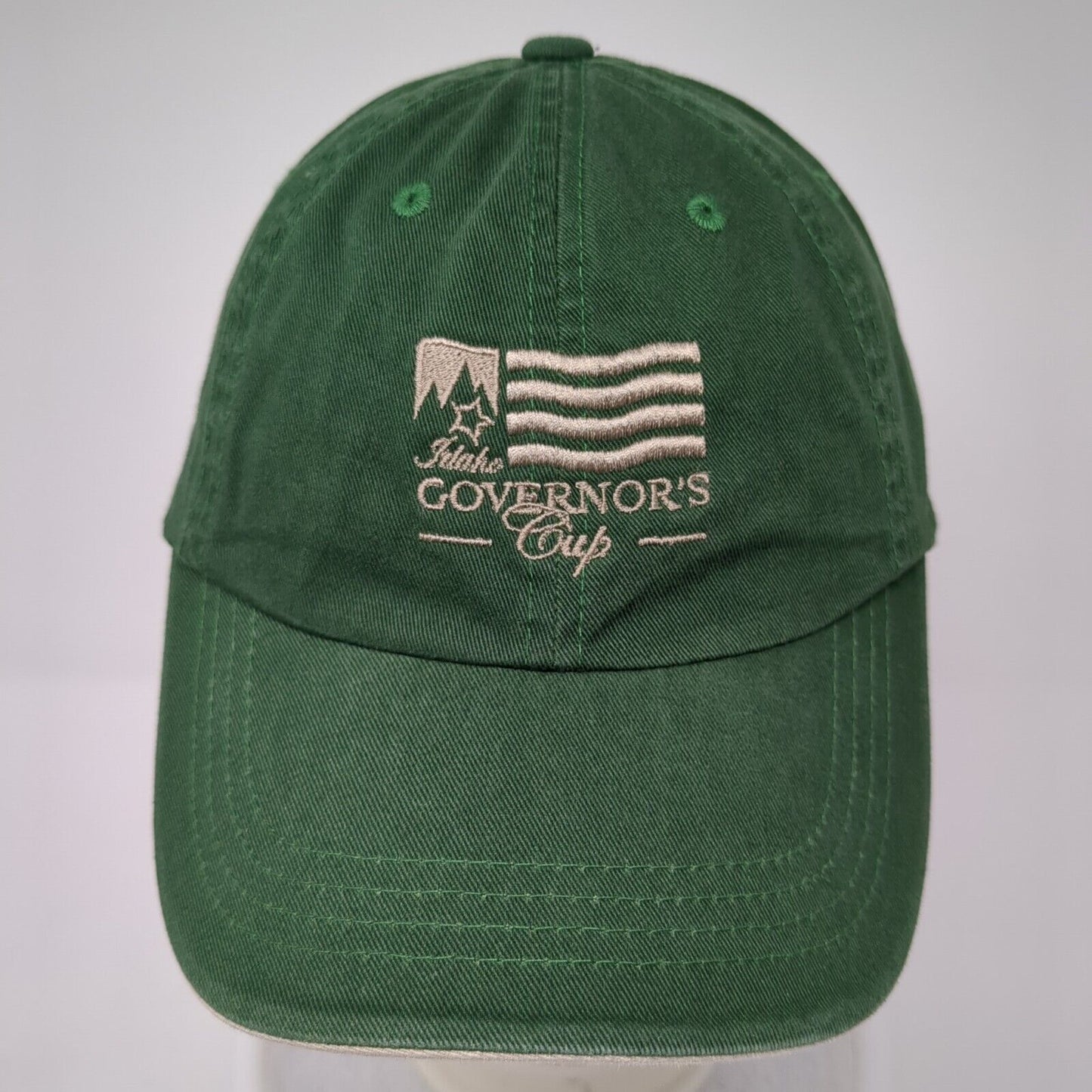 Idaho Governor's Cup Strapback Hat Green One Size Solid Port Authority