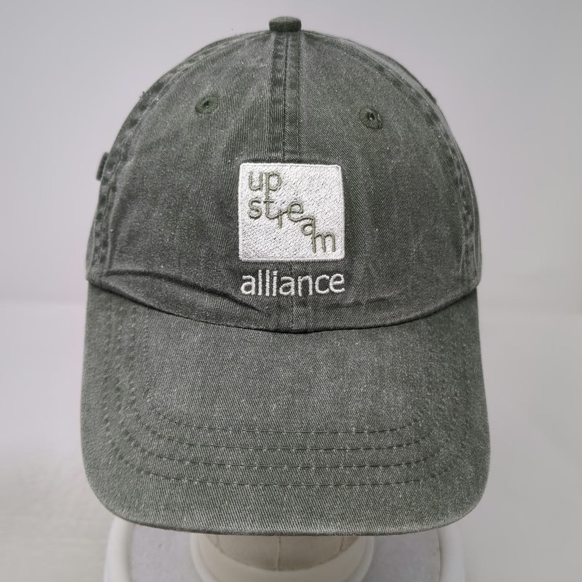 Port & Company Baseball Cap Green One Size Upstream Alliance Hat Slideback