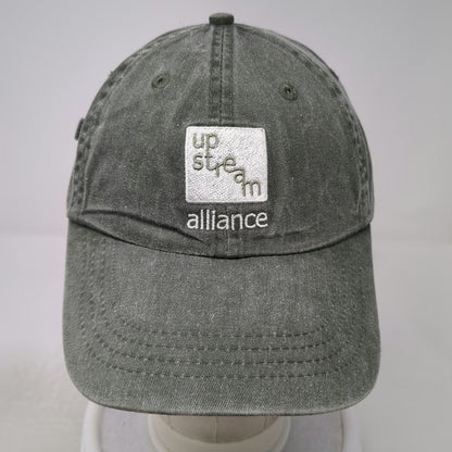 Port & Company Baseball Cap Green One Size Upstream Alliance Hat Slideback