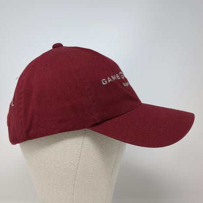 Outdoor Cap Baseball Cap Red One Size Game Ready Equine Silver Embroidered Hat