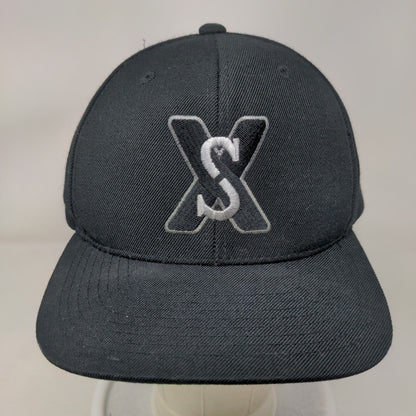 Suforia Snapback Hat Black One Size Embroidered The Classics Yupoong