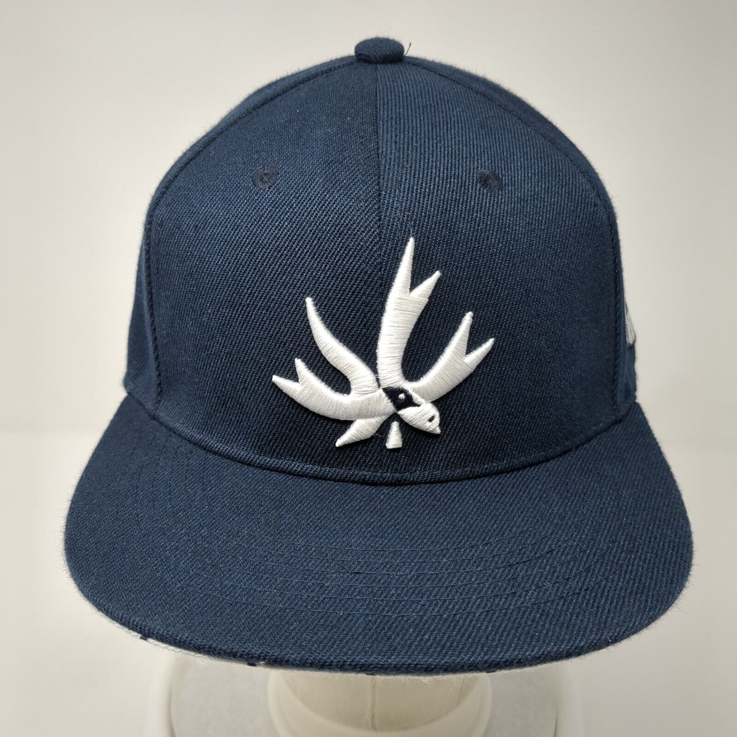 Piecemaker Snapback Hat Blue One Size Embroidered 420 Logo 6 Panel