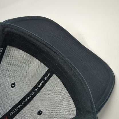 Nike Snapback Hat Black One Size Jordan Jumpman Patch 6 Panel Logo Athletic