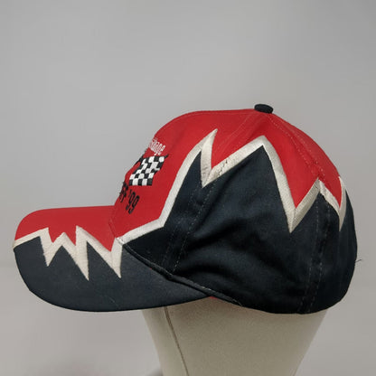 Kati Baseball Cap Red One Size Boole & Babbage Kickoff 99 Checkered Flags Hat