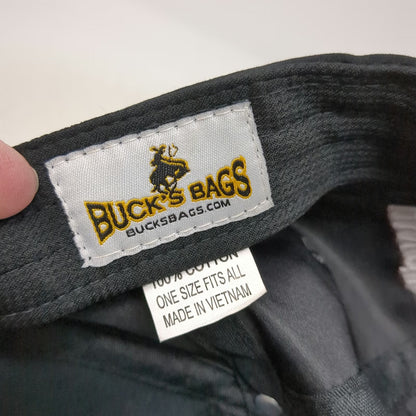 Buck's Bags Baseball Cap Black One Size Strapback D&B Supply Embroidered Hat