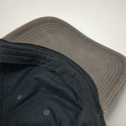 Carhartt Baseball Cap Gray One Size Strapback Cotton Canvas Front Patch Hat