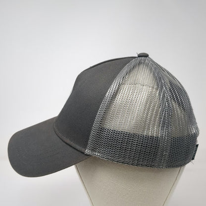 KÜHL Trucker Hat Gray One Size Mesh Back Snapback Mountain Shield Logo Patch