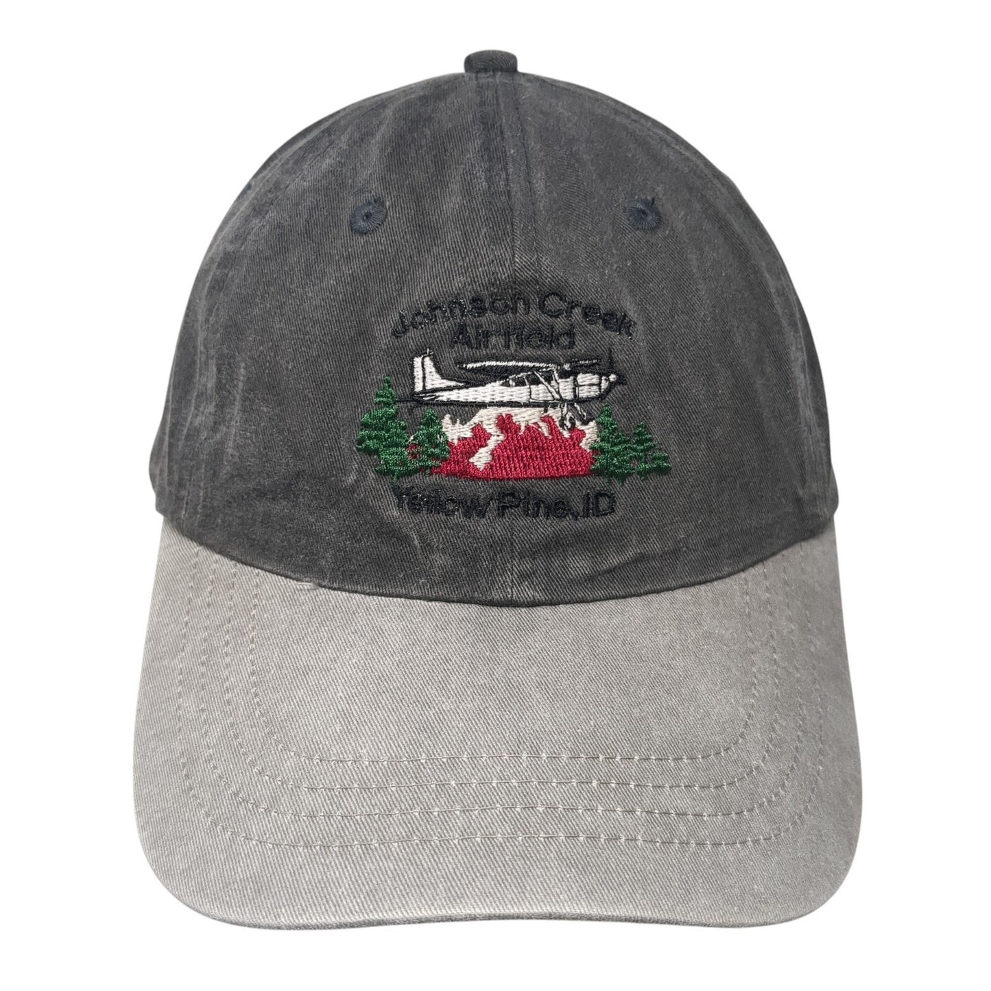 Johnson Creek Yellow Pine ID Slideback Hat Gray One Size Port & Company