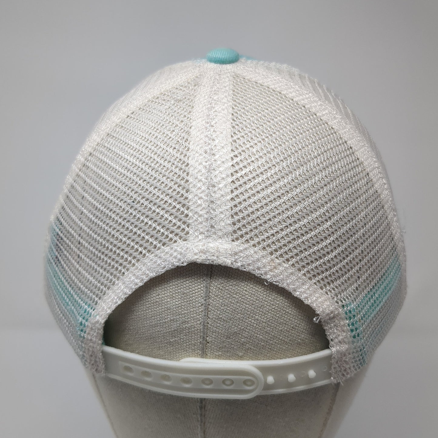 Sea Snapback Trucker Hat Blue One Size Adjustable Embroidered Mesh Back WB