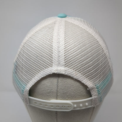 Sea Snapback Trucker Hat Blue One Size Adjustable Embroidered Mesh Back WB