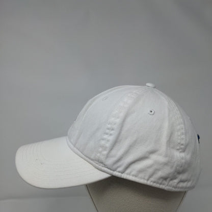 Champion Slideback Hat White OSFA Adjustable Embroidered C Logo