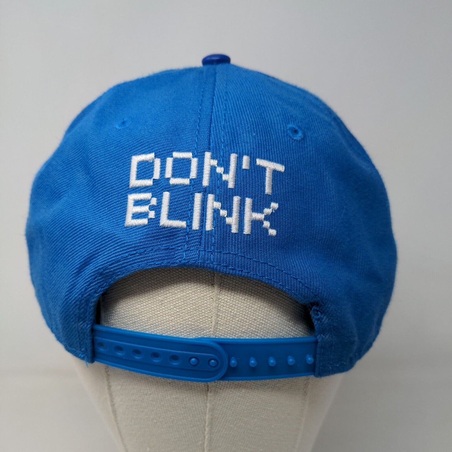 Sega Boy's Sonic the Hedgehog Snapback Hat Blue Size OSFM Crochet Embroidered