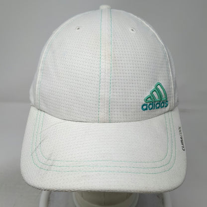 Adidas Baseball Cap White One Size ClimaCool Breathable Mesh Strapback Hat