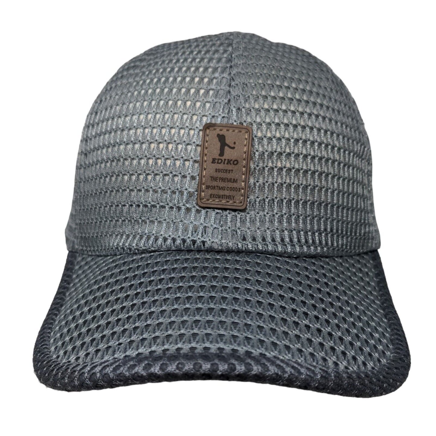 Ediko Succest The Premium Sporting Goods Slideback Hat Gray One Size