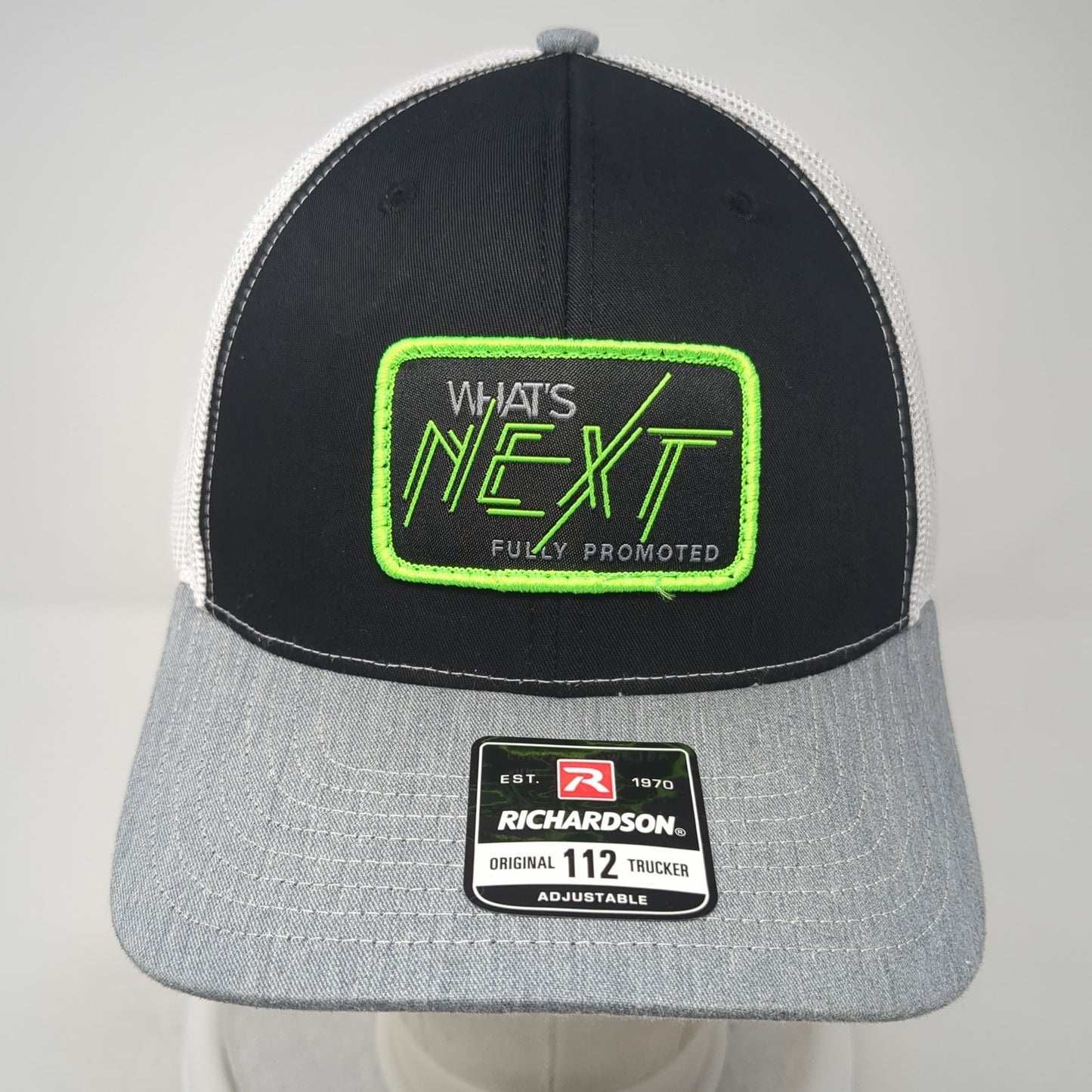 What's Next Fully Promoted Snapback Trucker Hat Multi One Size Adjustable